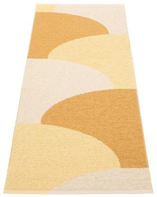 Passatoia da interno/esterno giallo ocra 70x180 cm Hill Ochre Pale Yellow – Pappelina