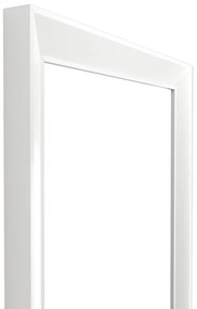 Specchio da parete con cornice bianca ienne, 47 x 147 cm Paris - Styler
