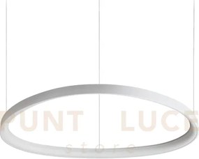 Gemini sospensione led 56 w on-off 6600 lm 4000 k bianco 81cm