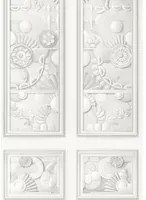 Moooi for Arte Carta da parati panoramica Greenhouse Gathering Window - Architectural White