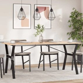 Telaio Gambe A Y Per Tavolo Da Pranzo 160x80x73 Cm İn Acciaio /