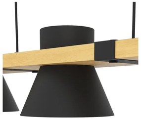 Eglo 43956 - Lampadario a sospensione con filo MACCLES 3xE27/15W/230V