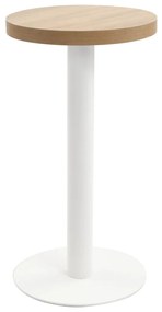Tavolo Da Bistrot Marrone Chiaro 40 Cm İn Mdf /