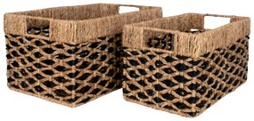 Set di cestini in seagrass 2 pz 25x40x21 cm Salar - House Nordic