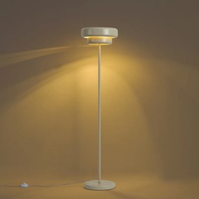 Lampada da terra retrò beige 140cm - Ophelia