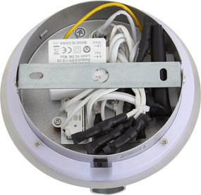 Lampada da Parete Moderna in Acciaio con LED e USB-C - Croft