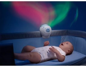 Chicco - Proiettore per bambini 2in1 POLAR BEAR 3xAA blu