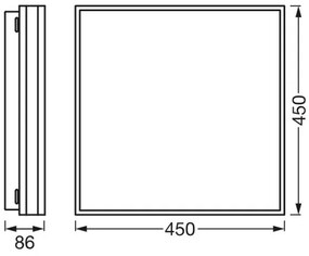 Ledvance -Plafoniera LED dimmerabile SMART+ MAGNET LED/42W/230V Wi-Fi