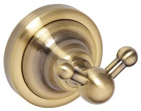 Gancio doppio 6,5x6,5 cm bronzo