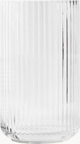 Vaso in vetro soffiato Lyngby, alt. 25 cm