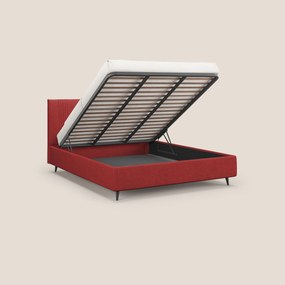 Yvonne letto contenitore in morbido tessuto impermeabile T02 rosso