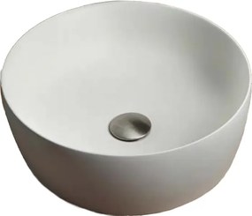 Antonio Lupi Catino43 Lavabo Tondo Soprapiano 43 cm In Flumood