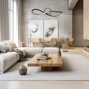 Lampadario LED a sospensione con filo MARCO LED/42W/230V nero