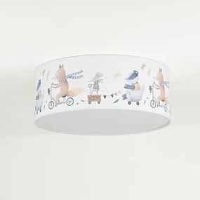 Duolla - Lampada LED da soffitto per bambini CORTINA LED/26W/230V Ø40cm 4000K