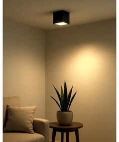 Faretto LED/5W/230V 3000/4000/6400K 7,5x7,5 cm nero