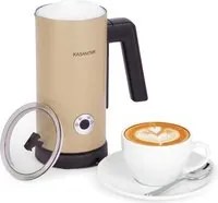 Montalatte elettrico 300 ml oro acciaio