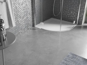 Mexen Bert piatto doccia semicircolare SMC 80 x 80 cm, bianco - 4KR108080
