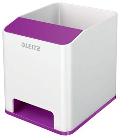 Portamatite bianco e viola WOW - Leitz