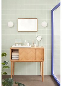 Lampada da parete bianca Kumu - Hübsch