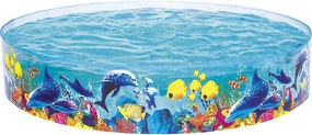 Piscina Rigida Con Fantasia Marina 152x25cm