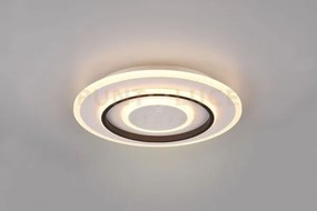 Jora plafoniera led  46w 5400lm, 2700 - 6000k rotonda con telecoman...