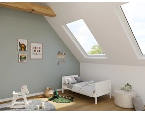 Lettino bianco in faggio massiccio 70x140 cm Alkmaar – Germania