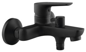 Aqualine - Rubinetto vasca da bagno LOTTA opaco nero