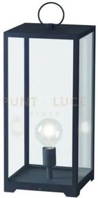 Lume mirage antracite 1 luce attacco e27 ip44 25x25x53cm cavo 250cm...