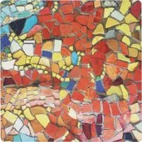 Tovaglietta quadrata 34,5x34,5 cm mosaico