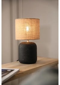 Markslöjd 108683 - Lampada da tavolo MONTAGNA 1xE14/40W/230V 32 cm beige/nero