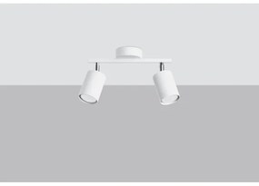 Sollux SL.1124 - Luce Spot LEMMI 2xGU10/40W/230V bianco