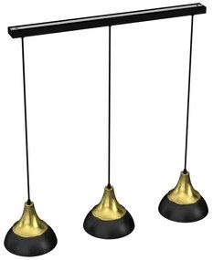 Lampadario a sospensione con filo NERGIS 3xE27/60W/230V