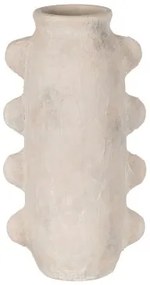 Vaso Bianco Ceramica 22 x 15 x 41 cm