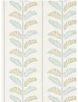 Nina Campbell Tapete Plumier - Aqua/ Beige