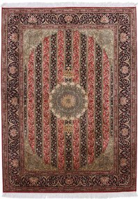Kashmir Tappeto 210x160 (Indian) Annodato A Mano
