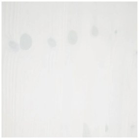 Libreria bianca in pino massiccio 74x223x37 cm Anita – Støraa