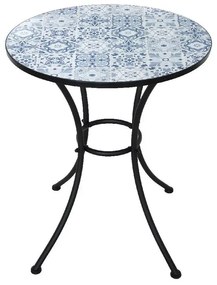 Tavolo mosaico tondo D.60 Azulejos