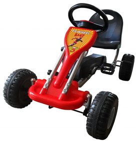 Go Kart a Pedali Cavalcabile, Rosso