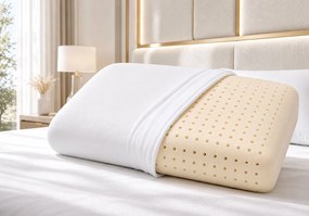 Set 2 Guanciale Memory Foam Forato Ergonomico 72x42 cm - H 15 cm  Sostegno Medio Dormidea Classico Air...
