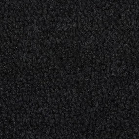 Zerbino Nero 90x150 cm Fibra di Cocco