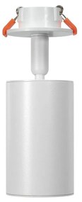 Faretto GU10 da Incasso Orientabile Foro Ø51mm - Bianco