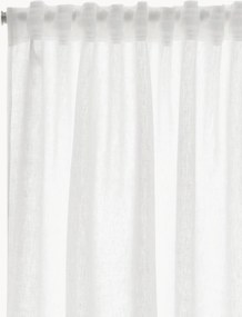 Set di 2 tende semitrasparenti in lino Alexandra, larg. 135 cm