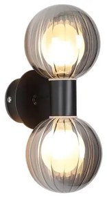 Searchlight 30507BK - Applique LUMINSPHERE 2xG9/7W/230V nera