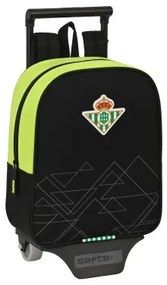 Trolley per la Scuola Real Betis Balompié Nero Lime 22 x 27 x 10 cm