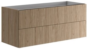 Cassetti in truciolare noce naturale Opera