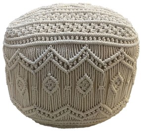 SORAYA - pouf in cotone