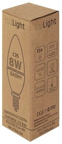 Bulbo LED RSL036 E14 8W Neutral