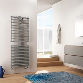 Termoarredo bagno IRSAP 149.9x55 cm interasse 500 mm serie Get Up