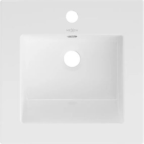 Mexen Atena lavabo da incasso 41 x 41 cm, bianco - 25014100