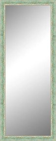 Specchio rettangolare in legno verde 60 x 170 cm